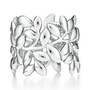 Tiffany Olive Leaf Band Ring